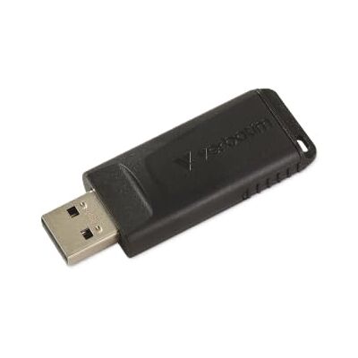 Verbatim Slider USB-Stick 64 GB USB-Laufwerk für USB 2.0 mit versenkbarem Schiebemechanismus zur einfachen Datenübertragung schwarz Verbatim Slider USB-Stick 64 GB USB-Laufwerk für USB 2.0 mit versenkbarem Schiebemechanismus zur einfachen Datenübertragung schwarz