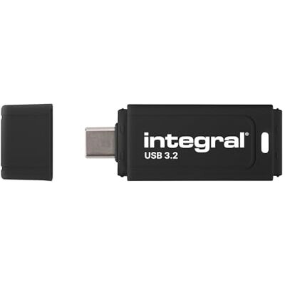 Integral 32GB Schwarzer USB 2.0 Speicher-Flash-Laufwerk Integral 32GB Schwarzer USB 2.0 Speicher-Flash-Laufwerk