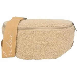 Fritzi aus Preussen Fritzi Bum Bag Medium Limited Teddy Gürteltasche Crossbody Tasche Veganer Teddy-Look Kuschelweiches Fellimitat Damen Bauchtasche mit Webbing-Gurt und Reißverschluss 16 x 34 x 11,5 cm, Beige Fritzi aus Preussen Fritzi Bum Bag Medium Limited Teddy Gürteltasche Crossbody Tasche Veganer Teddy-Look Kuschelweiches Fellimitat Damen Bauchtasche mit Webbing-Gurt und Reißverschluss 16 x 34 x 11,5 cm, Beige