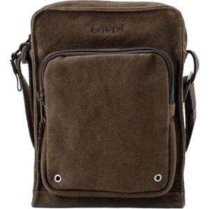 Levi's Small Ns Zip Crossbody, Herren Gürteltasche, DARK BROWN, Levi's Small Ns Zip Crossbody, Herren Gürteltasche, DARK BROWN,