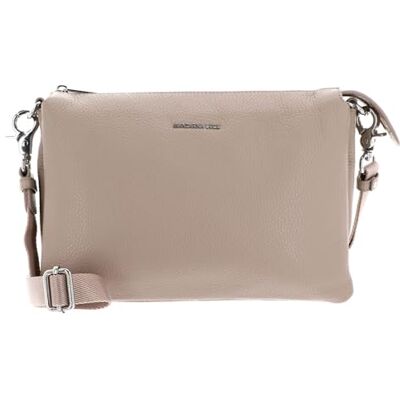 Mandarina Duck , MELLOW LEATHER CROSSOVER Damen, Warm Taupe Mandarina Duck , MELLOW LEATHER CROSSOVER Damen, Warm Taupe