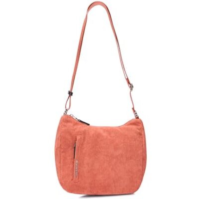 Mandarina Duck Hunter Velvet Hobo, Damen, Winter Rose Mandarina Duck Hunter Velvet Hobo, Damen, Winter Rose