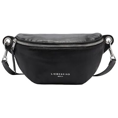 LIEBESKIND Berlin Damen-Gürteltasche „Tavia S“ – Belt-Bag aus Leder mit verstellbarem Riemen – Damen Gürteltasche – geräumiges Hauptfach mit Reißverschluss und EIN Innenfach LIEBESKIND Berlin Damen-Gürteltasche „Tavia S“ – Belt-Bag aus Leder mit verstellbarem Riemen – Damen Gürteltasche – geräumiges Hauptfach mit Reißverschluss und EIN Innenfach