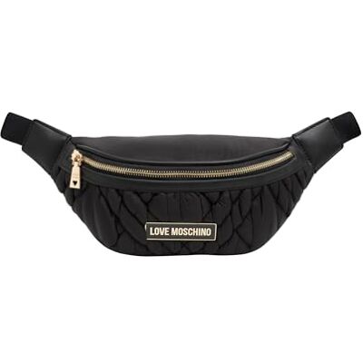 Love Moschino Bauchtasche Damen Schwarz Einheitsgröße Love Moschino Bauchtasche Damen Schwarz Einheitsgröße