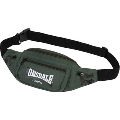 Lonsdale Gürteltasche,Verstellbarer Riemen Hüfttasche mit Mehreren FächernO Lonsdale Gürteltasche,Verstellbarer Riemen Hüfttasche mit Mehreren FächernO