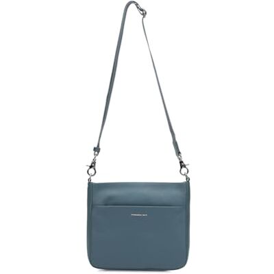 Mandarina Duck Mellow Leather Crossover, Damen, Iron Mandarina Duck Mellow Leather Crossover, Damen, Iron