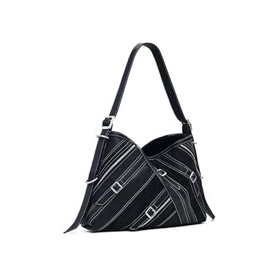 Desigual Schultertasche Fibonacci Buxton Shoulder Bag Black schwarz Desigual Schultertasche Fibonacci Buxton Shoulder Bag Black schwarz