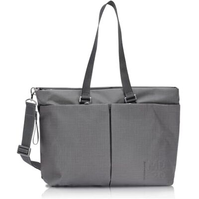 Mandarina Duck Md20 Shopper, MD 20 Damen, Einheitsgröße, stahl, Einheitsgröße Mandarina Duck Md20 Shopper, MD 20 Damen, Einheitsgröße, stahl, Einheitsgröße
