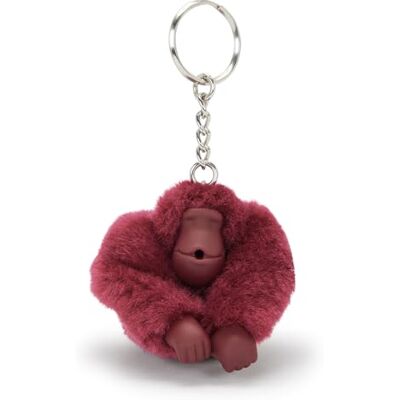 Kipling MONKEYCLIP S Kleiner Affen-Schlüsselanhänger, Affen/Schlüsselanhänger, Lounge Wine (Rot) Kipling MONKEYCLIP S Kleiner Affen-Schlüsselanhänger, Affen/Schlüsselanhänger, Lounge Wine (Rot)