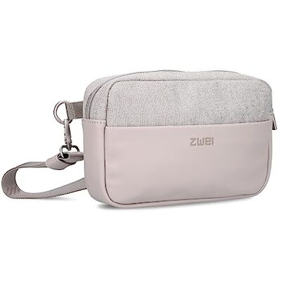 Zwei Damen Hip Bag Kim KIH30 Wasserabweisende Bauchtasche 1 Liter (24 x 15 cm) aus hochwertigem Hydroflex-Kunstleder, strapazierfähige Crossbody Bag, 3-in-1 Brusttasche, Gürteltasche & Hüfttasche Zwei Damen Hip Bag Kim KIH30 Wasserabweisende Bauchtasche 1 Liter (24 x 15 cm) aus hochwertigem Hydroflex-Kunstleder, strapazierfähige Crossbody Bag, 3-in-1 Brusttasche, Gürteltasche & Hüfttasche