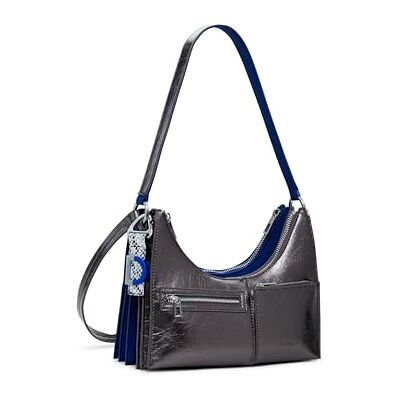 Desigual Schultertasche Umhängetasche Delta Vega Shoulder Bag Azul Oscuro blau Desigual Schultertasche Umhängetasche Delta Vega Shoulder Bag Azul Oscuro blau