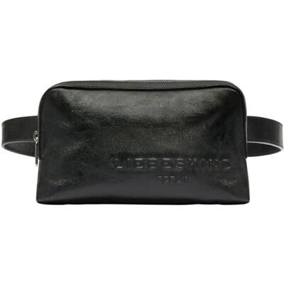 LIEBESKIND BERLIN Leder Umhängetasche Gürteltasche Elvira Lamb SF Verna Belt Bag Black schwarz LIEBESKIND BERLIN Leder Umhängetasche Gürteltasche Elvira Lamb SF Verna Belt Bag Black schwarz