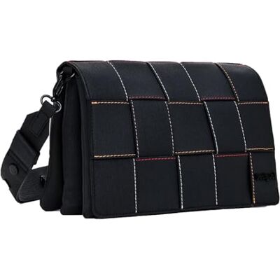 Desigual BAG_YOKO NEGRO_DORTMUND F, 2000 BLACK, U Desigual BAG_YOKO NEGRO_DORTMUND F, 2000 BLACK, U