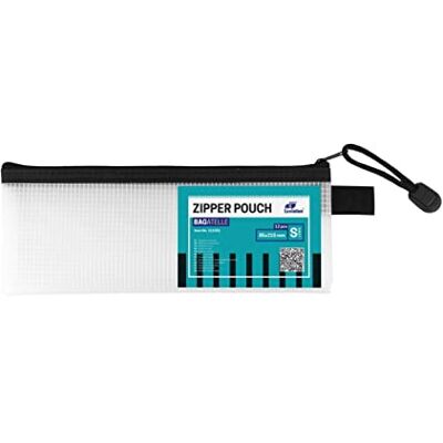 Leviatan 12er Set 85x210mm Zip-Beutel Reisetasche Transparente Reißverschlusstaschen Reißverschluss Dokumententaschen Wasserdichte Bag Lagerung von Schreibwaren, Kosmetikwaren Leviatan 12er Set 85x210mm Zip-Beutel Reisetasche Transparente Reißverschlusstaschen Reißverschluss Dokumententaschen Wasserdichte Bag Lagerung von Schreibwaren, Kosmetikwaren