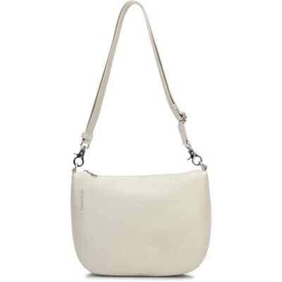 Mandarina Duck Mellow Leder Hobo, Damen, kaschmir Mandarina Duck Mellow Leder Hobo, Damen, kaschmir