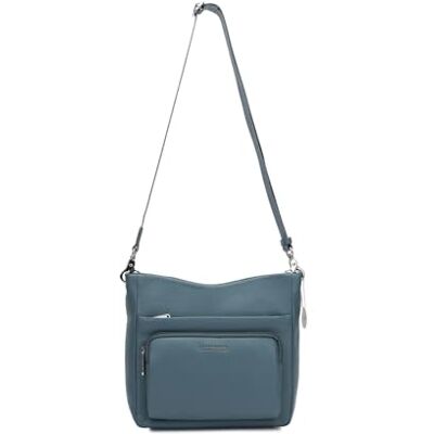 Mandarina Duck Mellow Leather Crossover, Damen, Iron Mandarina Duck Mellow Leather Crossover, Damen, Iron