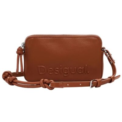 Desigual Damen 25SAYP20 Bi-Fold Wallet, Brown Desigual Damen 25SAYP20 Bi-Fold Wallet, Brown