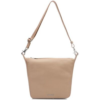 Mandarina Duck Mellow Leather Crossover, Damen, Warm Taupe Mandarina Duck Mellow Leather Crossover, Damen, Warm Taupe