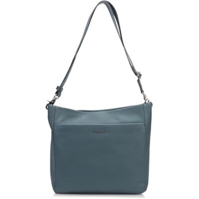 Mandarina Duck Mellow Leather Crossover, Damen, Iron Mandarina Duck Mellow Leather Crossover, Damen, Iron