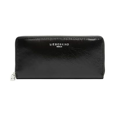LIEBESKIND Berlin Sally WALLET L Lack Distressed black LIEBESKIND Berlin Sally WALLET L Lack Distressed black