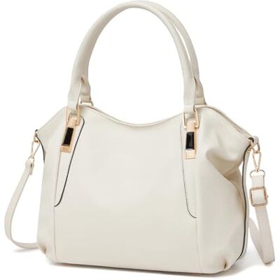 Miss Lulu Damen Shopper groß, Tote Bag aus PU Leder mit Reißverschluss Geräumige Shopper Tasche mit fünf Innenbereichen, Reißverschluss und vielseitigen Tragemöglichkeiten Miss Lulu Damen Shopper groß, Tote Bag aus PU Leder mit Reißverschluss Geräumige Shopper Tasche mit fünf Innenbereichen, Reißverschluss und vielseitigen Tragemöglichkeiten