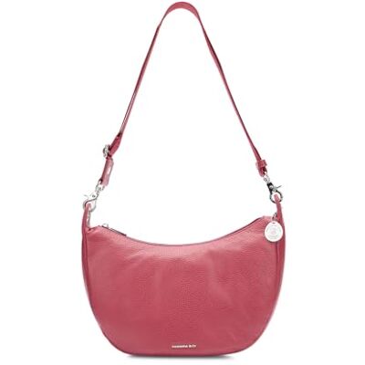 Mandarina Duck Mellow Leder Hobo, Damen, grape Mandarina Duck Mellow Leder Hobo, Damen, grape