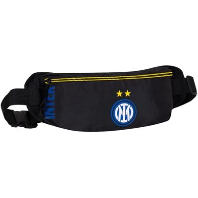 Seven Hüfttasche Inter Mailand Bauchtasche Gürteltasche für Kinder Outdoor, Fußball Fans, schwarz-blau mit Reißverschluss Seven Hüfttasche Inter Mailand Bauchtasche Gürteltasche für Kinder Outdoor, Fußball Fans, schwarz-blau mit Reißverschluss