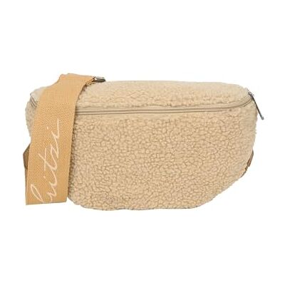 Fritzi aus Preussen Fritzi Bum Bag Medium Limited Teddy Damen Umhängetasche Crossbody Tasche Teddyfell Reißverschluss Innenfach Schultergurt Freizeittasche Gürteltasche Alltag Reisen Freizeit 12 x 29 x 9 cm, Beige Fritzi aus Preussen Fritzi Bum Bag Medium Limited Teddy Damen Umhängetasche Crossbody Tasche Teddyfell Reißverschluss Innenfach Schultergurt Freizeittasche Gürteltasche Alltag Reisen Freizeit 12 x 29 x 9 cm, Beige