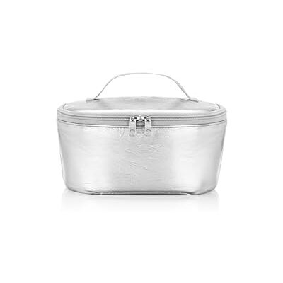 reisenthel coolerbag S Pocket Silver Crackle – Kühltasche mit Obermaterial aus recycelten PET-Flaschen – Ideal für das Mittagessen unterwegs reisenthel coolerbag S Pocket Silver Crackle – Kühltasche mit Obermaterial aus recycelten PET-Flaschen – Ideal für das Mittagessen unterwegs