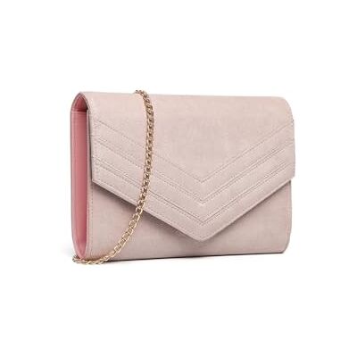 Miss Lulu Clutch Damen Elegant Umschlag Damen-clutches Abendtasche Brauttasche Umschlag Tasche Handtasche mit Kette für Hochzeit Party Prom Miss Lulu Clutch Damen Elegant Umschlag Damen-clutches Abendtasche Brauttasche Umschlag Tasche Handtasche mit Kette für Hochzeit Party Prom