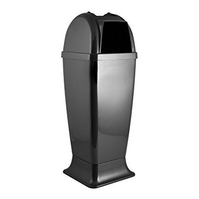 Stefanplast Korb Diablo mit Aschenbecher anthrazit LT 50 Stefanplast Korb Diablo mit Aschenbecher anthrazit LT 50