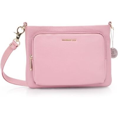 Mandarina Duck Mellow Leather Crossover, Damen, Lilac Rose Mandarina Duck Mellow Leather Crossover, Damen, Lilac Rose