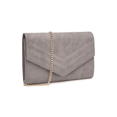 Miss Lulu Clutch Damen Elegant Umschlag Damen-clutches Abendtasche Brauttasche Umschlag Tasche Handtasche mit Kette für Hochzeit Party Prom Miss Lulu Clutch Damen Elegant Umschlag Damen-clutches Abendtasche Brauttasche Umschlag Tasche Handtasche mit Kette für Hochzeit Party Prom