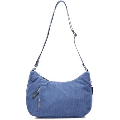 Mandarina Duck Hunter Velvet Hobo, Damen, Blue Wing Mandarina Duck Hunter Velvet Hobo, Damen, Blue Wing