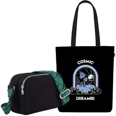 ECO Unisex Women's Canvas Shoulder Bag with Cotton Adjustable Strap Crossbody Bags ECO Unisex Women's Canvas Shoulder Bag with Cotton Adjustable Strap Crossbody Bags