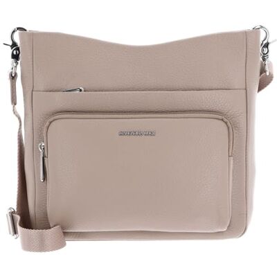 Mandarina Duck , MELLOW LEATHER CROSSOVER Damen, Warm Taupe Mandarina Duck , MELLOW LEATHER CROSSOVER Damen, Warm Taupe