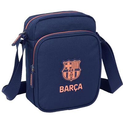 safta F.C.BARCELONA 2. Team Umhängetasche mit Außentasche, Aktentasche, Umhängetasche, bequem und vielseitig, Qualität und Widerstandsfähigkeit, 16 x 6 x 22 cm safta F.C.BARCELONA 2. Team Umhängetasche mit Außentasche, Aktentasche, Umhängetasche, bequem und vielseitig, Qualität und Widerstandsfähigkeit, 16 x 6 x 22 cm