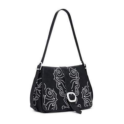 Desigual Umhängetasche Poker Face Posadas Mini 2.0 Crossbody Bag Black schwarz Desigual Umhängetasche Poker Face Posadas Mini 2.0 Crossbody Bag Black schwarz