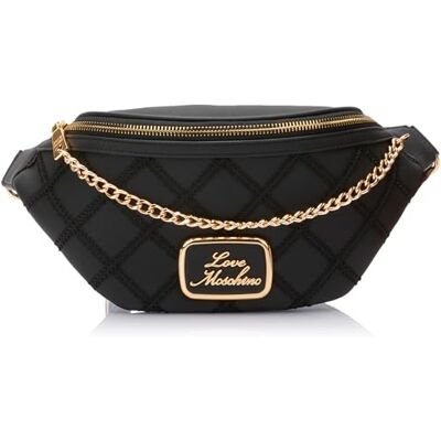 Love Moschino Bauchtasche Damen Schwarz Einheitsgröße Love Moschino Bauchtasche Damen Schwarz Einheitsgröße