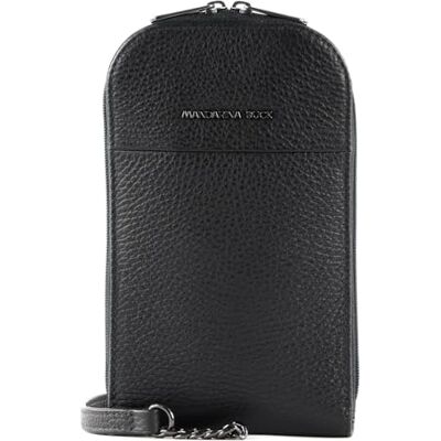 Mandarina Duck Vertikaler Halter für Damen, Leder, Mellow, Einheitsgröße, Schwarz, Einheitsgröße Mandarina Duck Vertikaler Halter für Damen, Leder, Mellow, Einheitsgröße, Schwarz, Einheitsgröße
