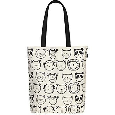 ECO Einkaufsbeutel Baumwolle Stoffbeutel Bedruckt mit Reißverschluss Robuste Tragetasche mit Henkel stofftasche damen ECO Einkaufsbeutel Baumwolle Stoffbeutel Bedruckt mit Reißverschluss Robuste Tragetasche mit Henkel stofftasche damen