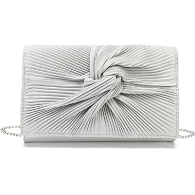 Miss Lulu Damen Clutch Elegante Abendtasche Umschlag Umhängetasche Crossbody mit Kette für Hochzeit Party Abschlussball Miss Lulu Damen Clutch Elegante Abendtasche Umschlag Umhängetasche Crossbody mit Kette für Hochzeit Party Abschlussball