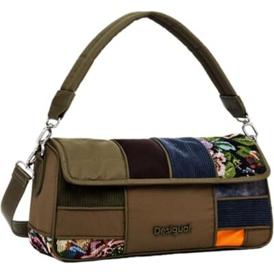 Desigual Atrevido Phuket Handbag Dark Kaki Desigual Atrevido Phuket Handbag Dark Kaki