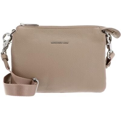 Mandarina Duck Mellow Leather Damen-Clutch, Warm Taupe Mandarina Duck Mellow Leather Damen-Clutch, Warm Taupe