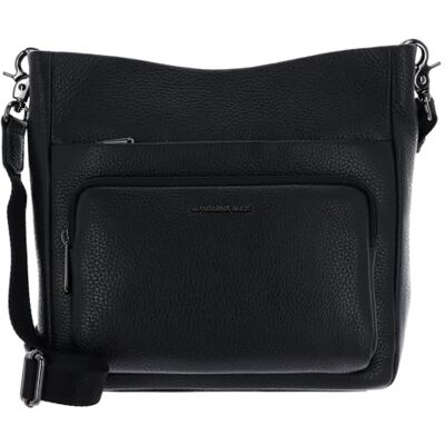 Mandarina Duck , MELLOW LEATHER CROSSOVER Damen, Schwarz Mandarina Duck , MELLOW LEATHER CROSSOVER Damen, Schwarz