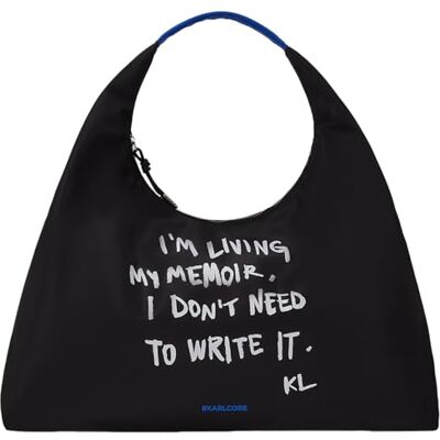 KARL LAGERFELD JEANS Damen Active Bag Karl Quote Black One size KARL LAGERFELD JEANS Damen Active Bag Karl Quote Black One size