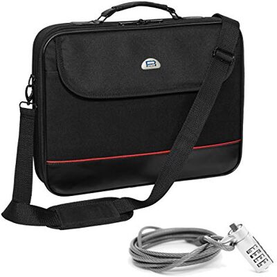 Pedea 15,6" Notebooktasche - Wasserabweisend, Schloss, Verstellbarer Gurt Pedea 15,6" Notebooktasche - Wasserabweisend, Schloss, Verstellbarer Gurt