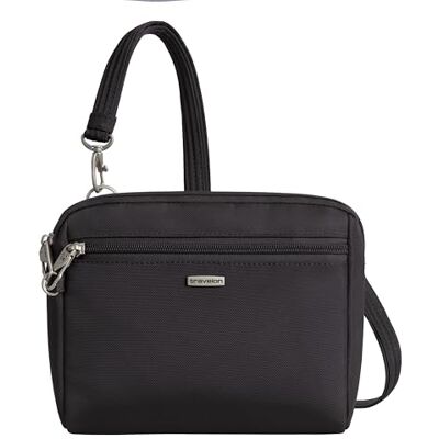 Travelon Damen Classic Convertible Crossbody & Gürteltasche, Schwarz, 8 x 7 x 2, Schwarz, 8 x 7 x 2, Classic Convertible Crossbody & Waist Pack Travelon Damen Classic Convertible Crossbody & Gürteltasche, Schwarz, 8 x 7 x 2, Schwarz, 8 x 7 x 2, Classic Convertible Crossbody & Waist Pack
