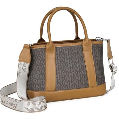 Miss Lulu Damen Henkeltasche Mittelgroß Tote Bag Umhängetasche Shopper Handtasche Schultertaschen für Arbeit Büro Reisen Einkaufen Schule Miss Lulu Damen Henkeltasche Mittelgroß Tote Bag Umhängetasche Shopper Handtasche Schultertaschen für Arbeit Büro Reisen Einkaufen Schule
