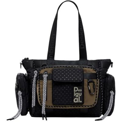 Desigual BAG_MODULARIS TERMO BOHOL, 2000 NEGRO, U Desigual BAG_MODULARIS TERMO BOHOL, 2000 NEGRO, U